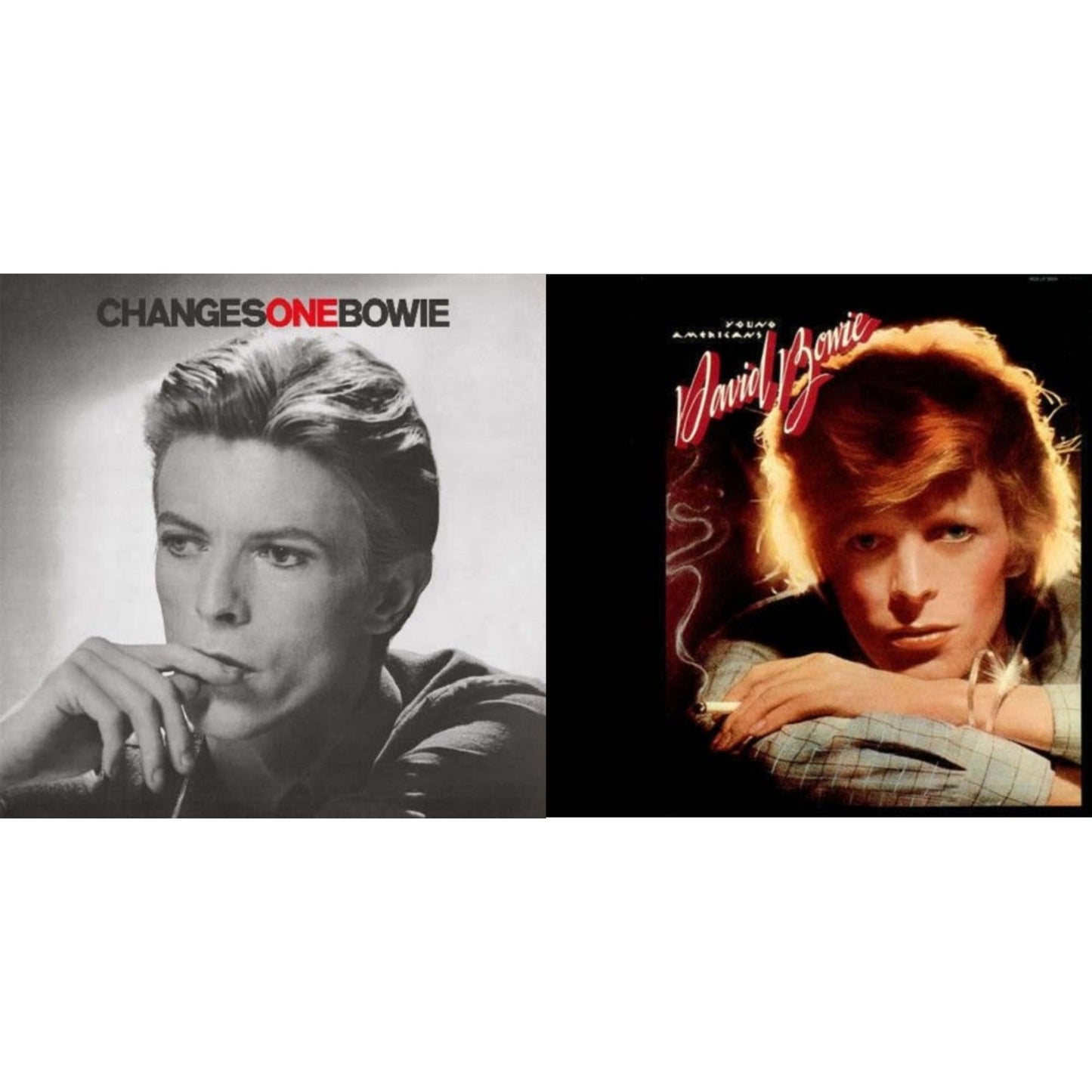 David Bowie - Young Americans (2016 Remastered Version) & Changesonebowie (180G) - LP Vinyl Bundle
