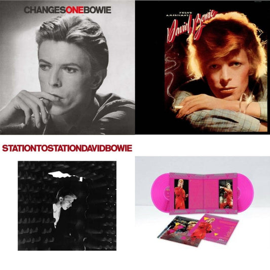 David Bowie - Station To Station (2016 Remastered Version) & Young Americans (2016 Remastered Version) & Changesonebowie (180G) & Montreal '87 (Limited/Pink LP Vinyl)