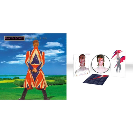 David Bowie - Earthling (2021 Remaster/2LP) & Aladdin Sane (2013 Remaster) (Picture Disc)