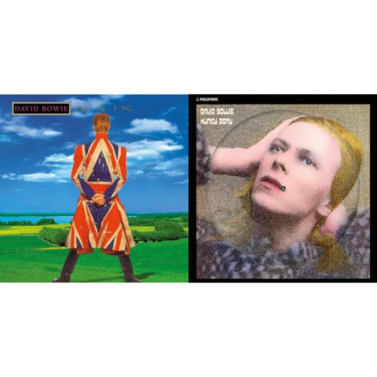 David Bowie - Earthling (2021 Remaster/2LP) & Hunky Dory (2015 Remaster/50Th Anniv/Picture Disc)