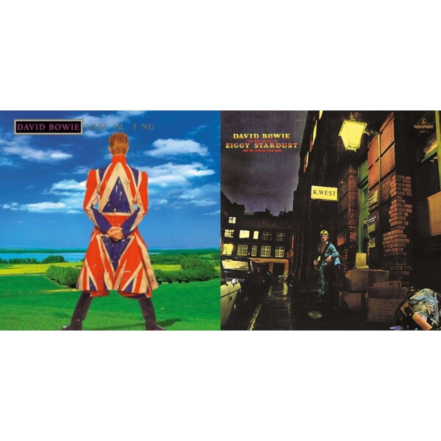 David Bowie - Earthling (2021 Remaster/2LP) & Rise & Fall Of Ziggy Stardust (2012 Remaster)