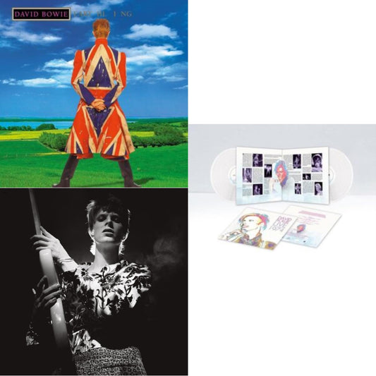 David Bowie - Earthling (2021 Remaster/2LP) & Live Los Angeles 1974 (White LP Vinyl/Limited) & Rock N Roll Star