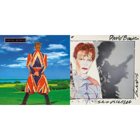 David Bowie - Earthling (2021 Remaster/2LP) & Scary Monsters (& Super Creeps) (2017 Remaster)