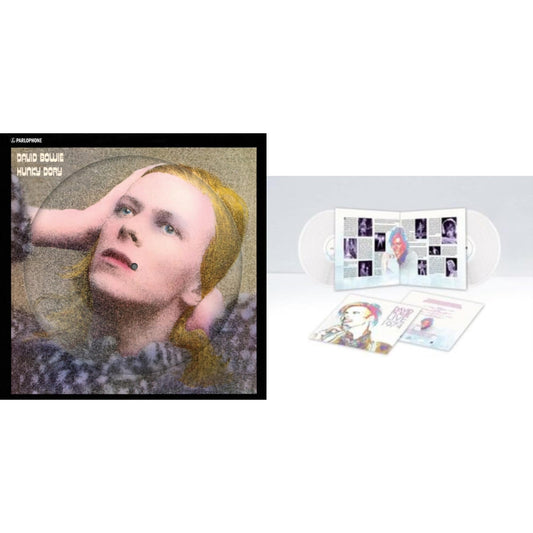 David Bowie - Hunky Dory (2015 Remaster/50Th Anniv/Picture Disc) & Live Los Angeles 1974 (White LP Vinyl/Limited)