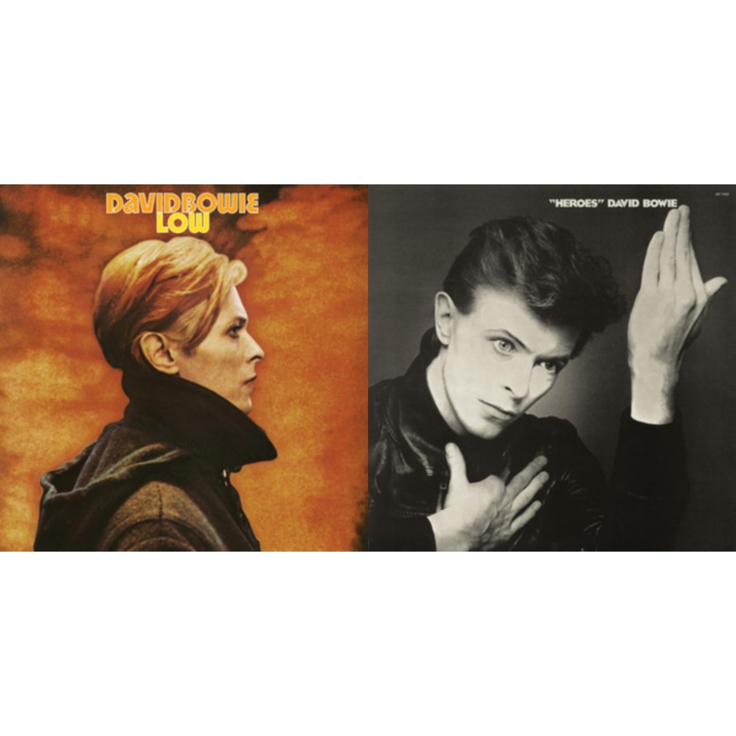 David Bowie - Heroes (2017 Remaster) & Low (2017 Remaster) - LP Vinyl Bundle