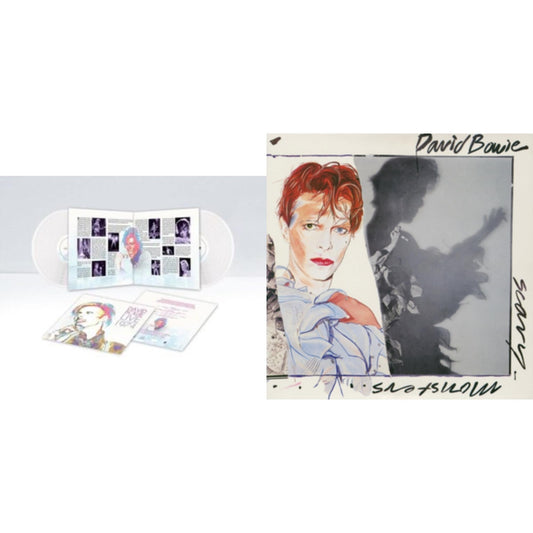 David Bowie - Scary Monsters (& Super Creeps) (2017 Remaster) & Live Los Angeles 1974 (White LP Vinyl/Limited)