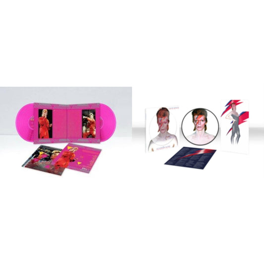 David Bowie - Montreal '87 (Limited/Pink LP Vinyl) & Aladdin Sane (2013 Remaster) (Picture Disc)