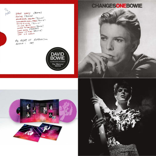 David Bowie - Mercury Demos & Changesonebowie (180G) & Live In Rio 1990 (Pink LP Vinyl/180G/Limited) & Rock N Roll Star