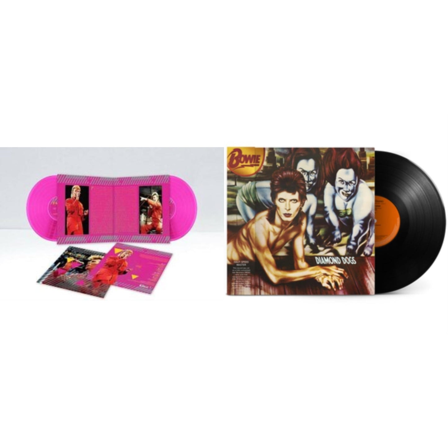 David Bowie - Montreal '87 (Limited/Pink LP Vinyl) & Diamond Dogs (50Th Anniversary Half Speed Master)