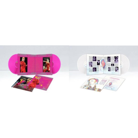 David Bowie - Montreal '87 (Limited/Pink LP Vinyl) & Live Los Angeles 1974 (White LP Vinyl/Limited)