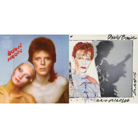 David Bowie - Scary Monsters (& Super Creeps) (2017 Remaster) & Pinups (2015 Remaster) - LP Vinyl Bundle