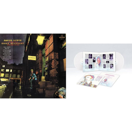 David Bowie - Rise & Fall Of Ziggy Stardust & The Spiders From Mars (2012 Remaster/Half-Speed Master) & Live Los Angeles 1974 (White LP Vinyl/Limited)