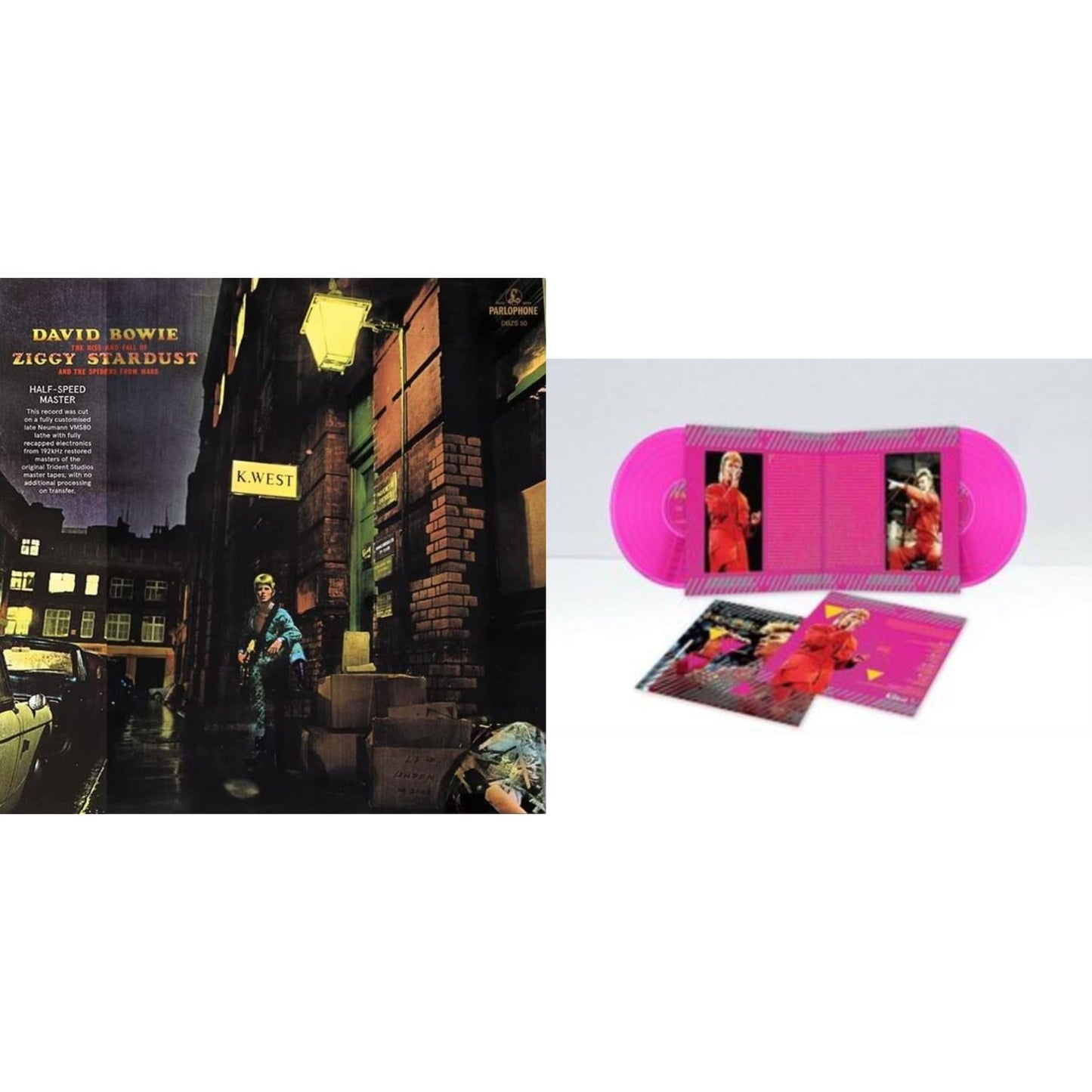 David Bowie - Rise & Fall Of Ziggy Stardust & The Spiders From Mars (2012 Remaster/Half-Speed Master) & Montreal '87 (Limited/Pink LP Vinyl)