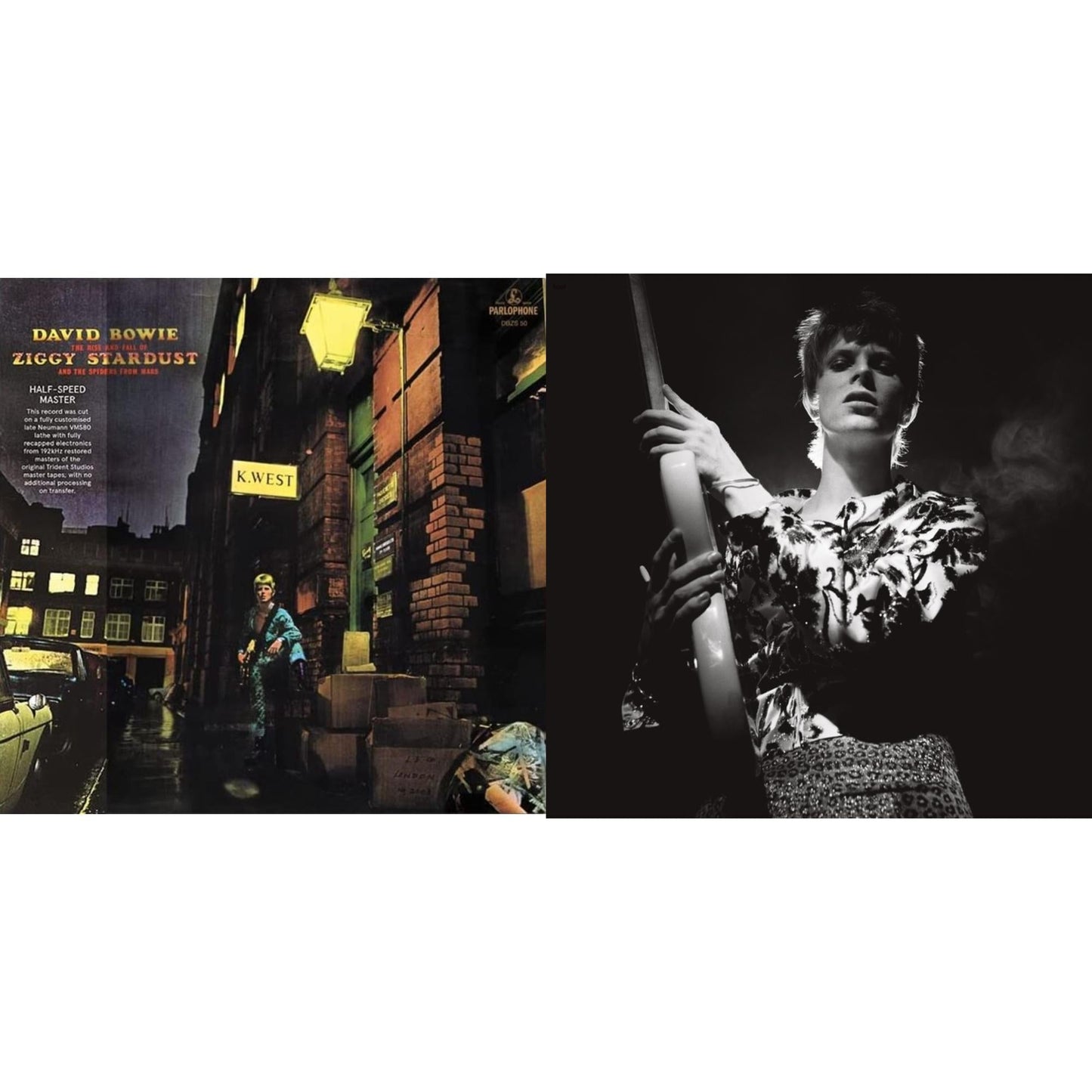 David Bowie - Rise & Fall Of Ziggy Stardust & The Spiders From Mars (2012 Remaster/Half-Speed Master) & Rock N Roll Star - LP Vinyl Bundle
