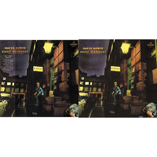 David Bowie - Rise & Fall Of Ziggy Stardust & The Spiders From Mars (2012 Remaster/Half-Speed Master) & Rise & Fall Of Ziggy Stardust (2012 Remaster) - LP Vinyl Bundle