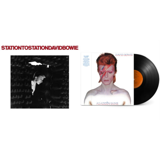 David Bowie - Station To Station (2016 Remastered Version) & Aladdin Sane (2013 Remaster) (Half Speed Master) - LP Vinyl Bundle