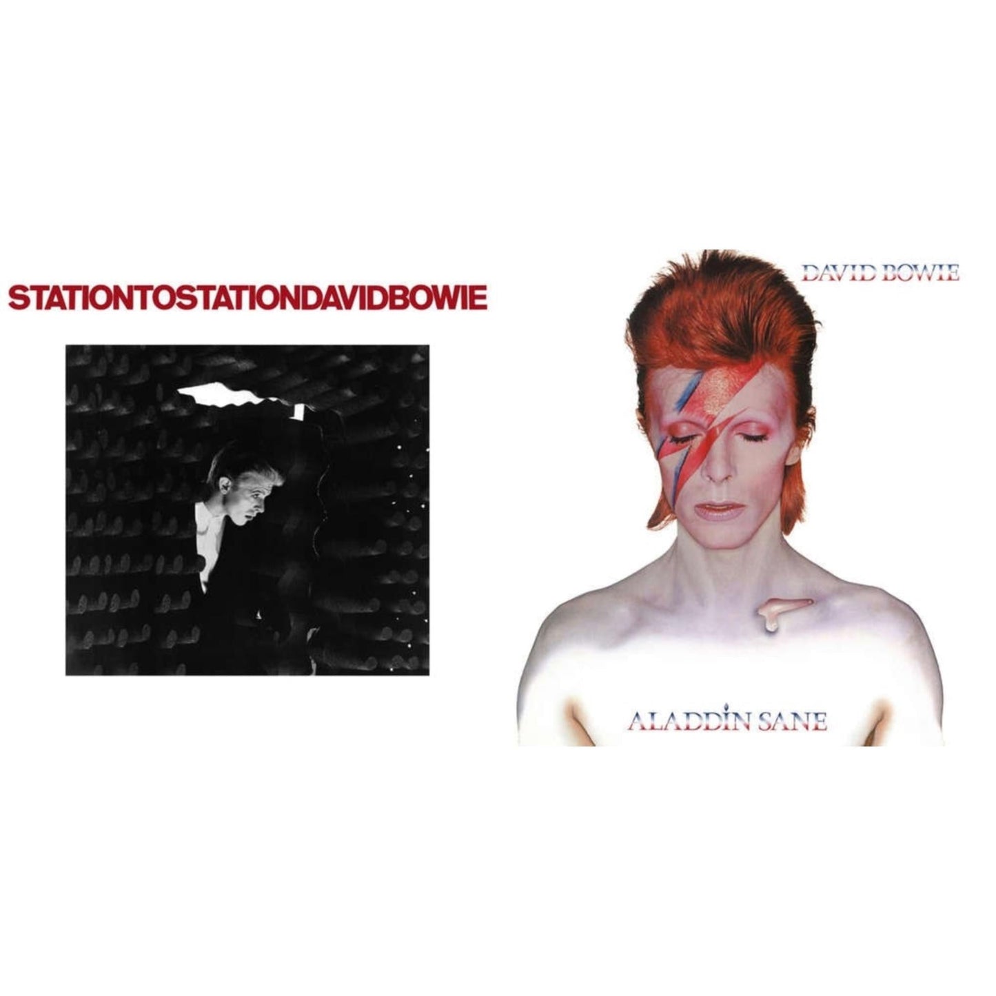 David Bowie - Station To Station (2016 Remastered Version) & Aladdin Sane - LP Vinyl Bundle