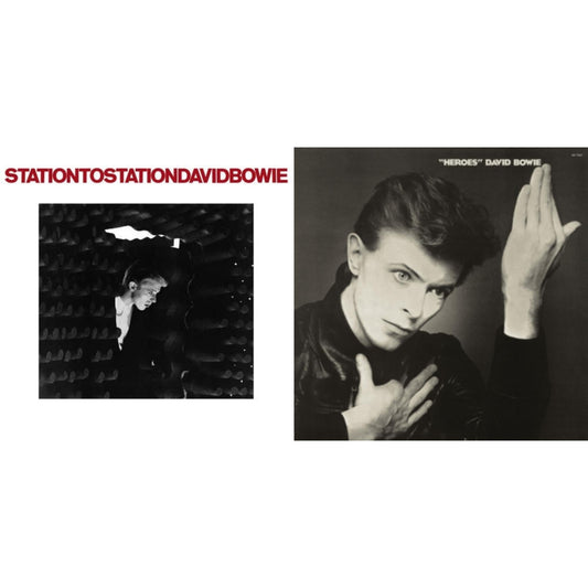 David Bowie - Heroes (2017 Remaster) & Station To Station (2016 Remastered Version) - LP Vinyl Bundle