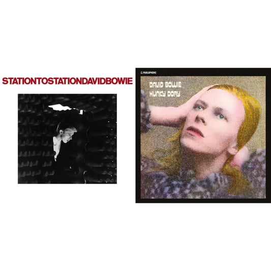 David Bowie - Station To Station (2016 Remastered Version) & Hunky Dory - LP Vinyl Bundle