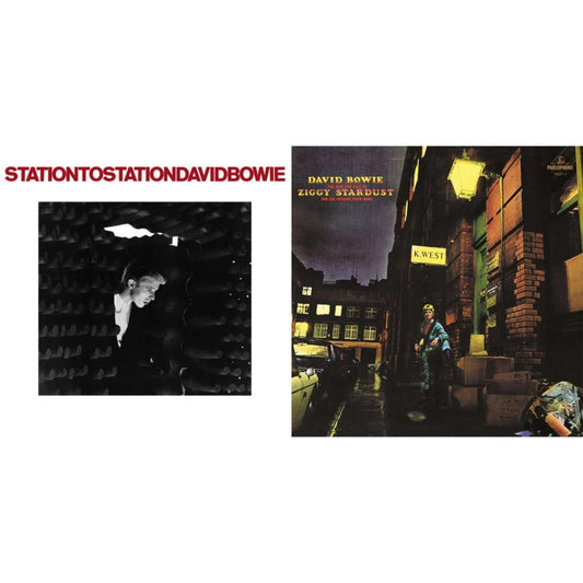 David Bowie - Station To Station (2016 Remastered Version) & Rise & Fall Of Ziggy Stardust (2012 Remaster) - LP Vinyl Bundle