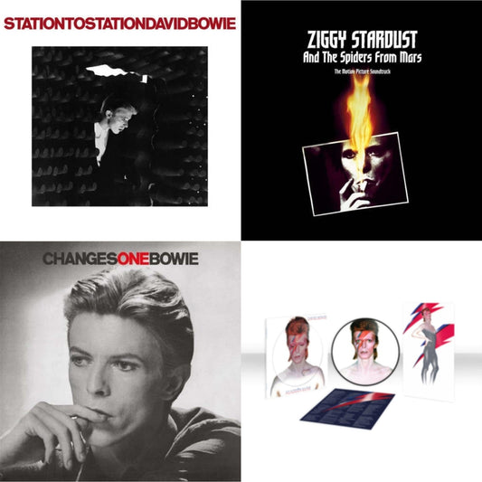 David Bowie - Station To Station (2016 Remastered Version) & Changesonebowie (180G) & Aladdin Sane (2013 Remaster) (Picture Disc) & Ziggy Stardust & The Spiders From Mars Ost (2LP)