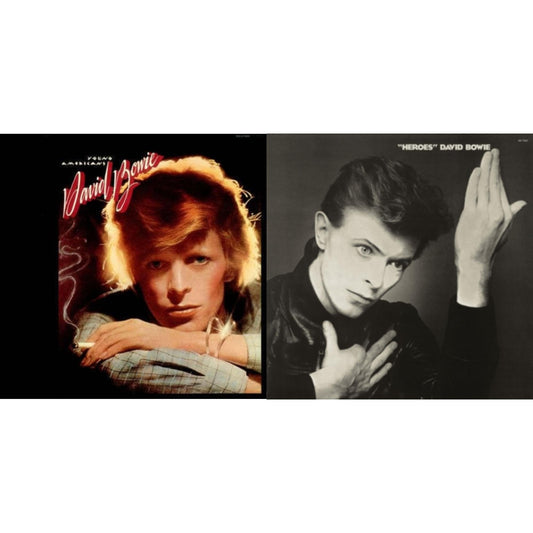 David Bowie - Heroes (2017 Remaster) & Young Americans (2016 Remastered Version) - LP Vinyl Bundle