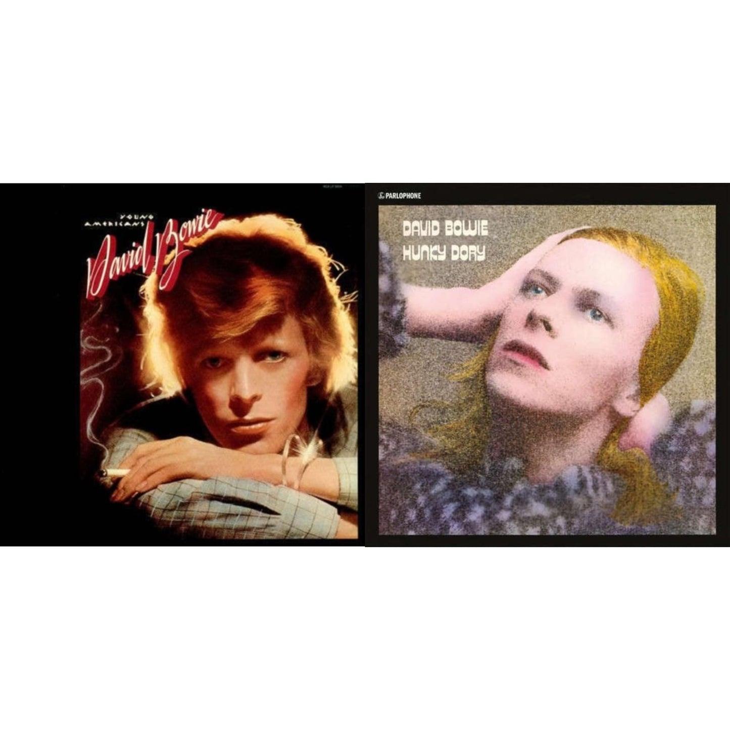 David Bowie - Young Americans (2016 Remastered Version) & Hunky Dory - LP Vinyl Bundle