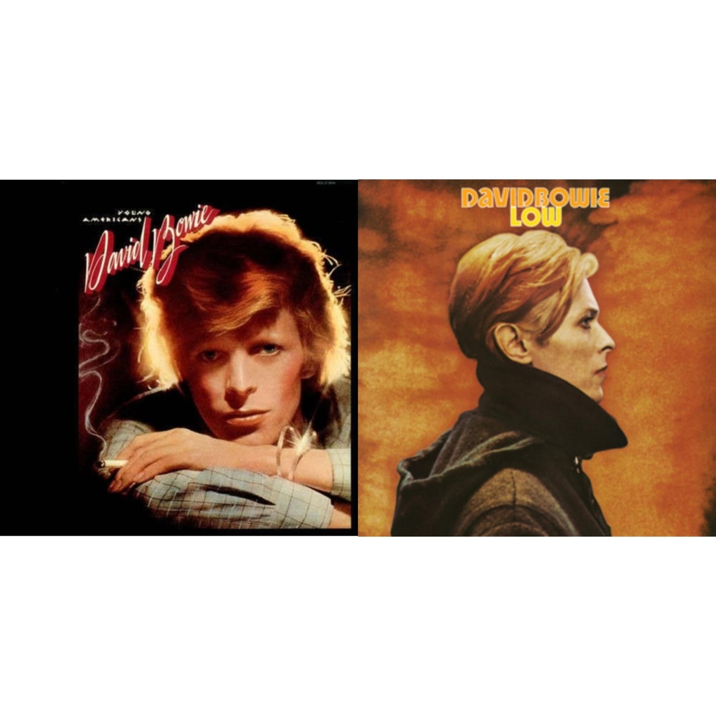 David Bowie - Low (2017 Remaster) & Young Americans (2016 Remastered Version) - LP Vinyl Bundle