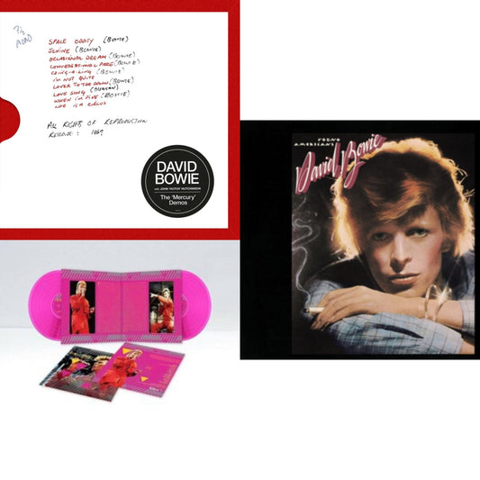 David Bowie - Mercury Demos & Montreal '87 (Limited/Pink LP Vinyl) & Young Americans (50Th Anniversary/Half Speed Master)