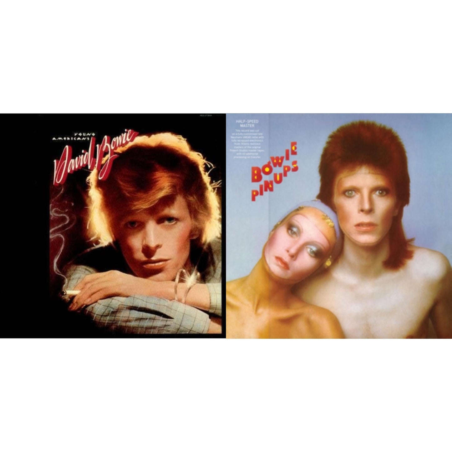 David Bowie - Young Americans (2016 Remastered Version) & Pinups (2015 Remaster) - LP Vinyl Bundle