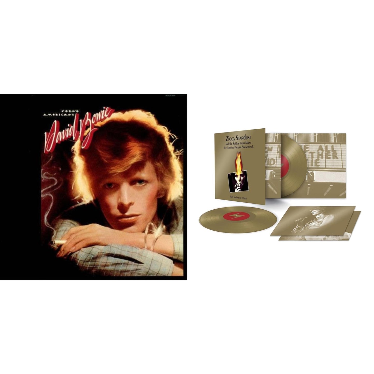 David Bowie - Young Americans (2016 Remastered Version) & Ziggy Stardust & The Spiders From Mars Ost (50Th Anniversary/2LP)