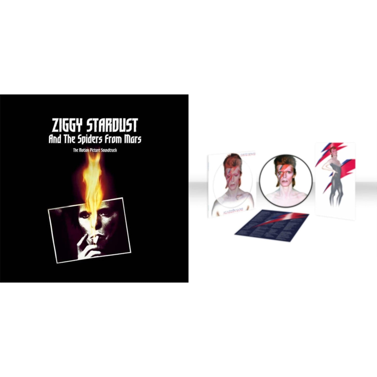David Bowie - Aladdin Sane (2013 Remaster) (Picture Disc) & Ziggy Stardust & The Spiders From Mars Ost (2LP)