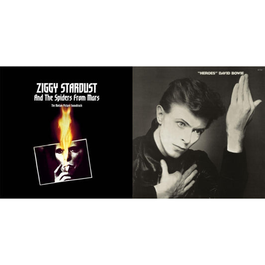David Bowie - Heroes (2017 Remaster) & Ziggy Stardust & The Spiders From Mars Ost (2LP)
