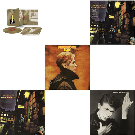 David Bowie - Heroes (2017 Remaster) & Low (2017 Remaster) & Rise & Fall Of Ziggy Stardust & The Spiders From Mars (2012 Remaster/Half-Speed Master) & Ziggy Stardust & The Spiders From Mars Ost (50Th Anniversary/2LP) & Rise & Fall Of Ziggy Stardust