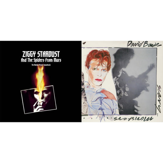 David Bowie - Scary Monsters (& Super Creeps) (2017 Remaster) & Ziggy Stardust & The Spiders From Mars Ost (2LP)