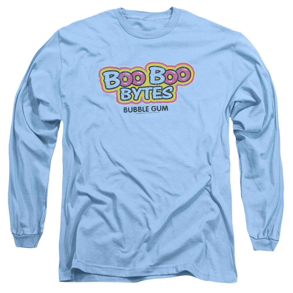 Dubble Bubble Boo Boo Mens Long Sleeve Shirt Carolina Blue Officially Licensed Officially Licensed