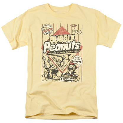 Dubble Bubble Bubble Peanuts Mens T Shirt Banana