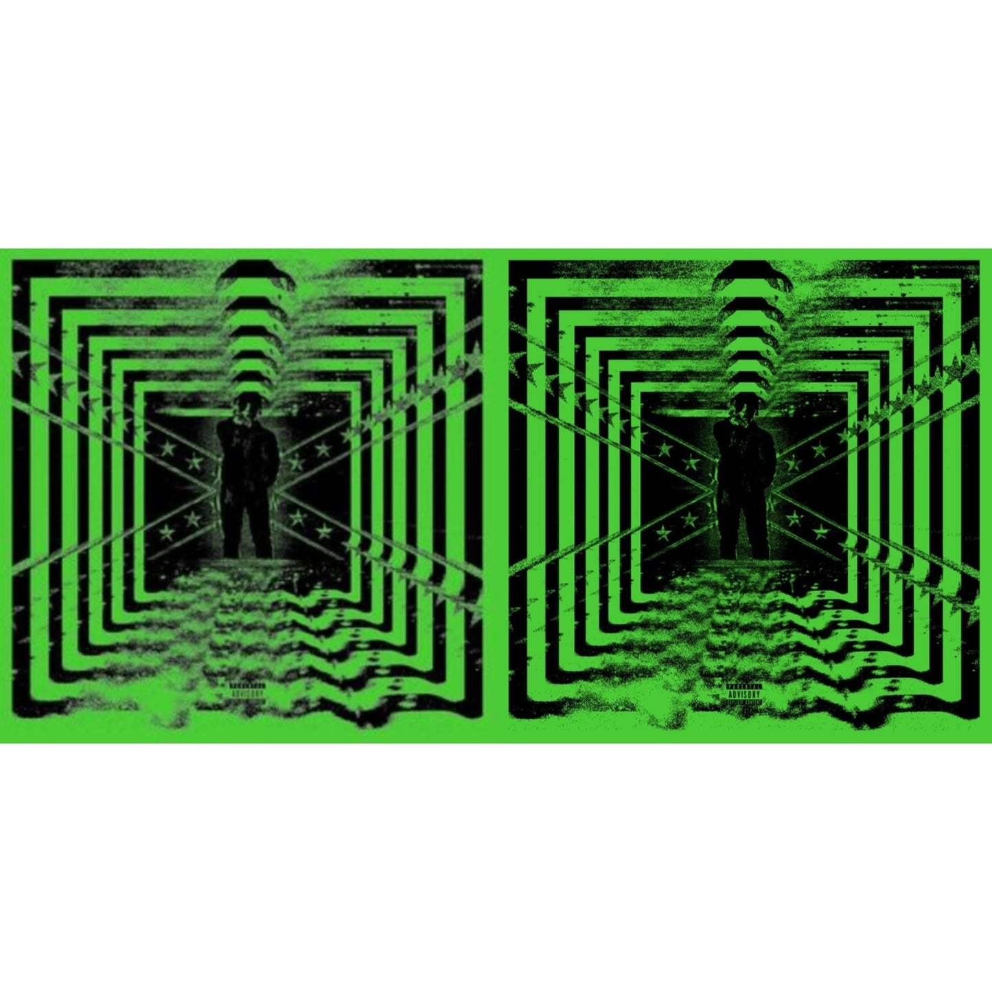 Denzel Curry - 32 Zel (X) (Silver/Black Splatter LP Vinyl) & 32 Zel (Neon Yellow LP Vinyl)