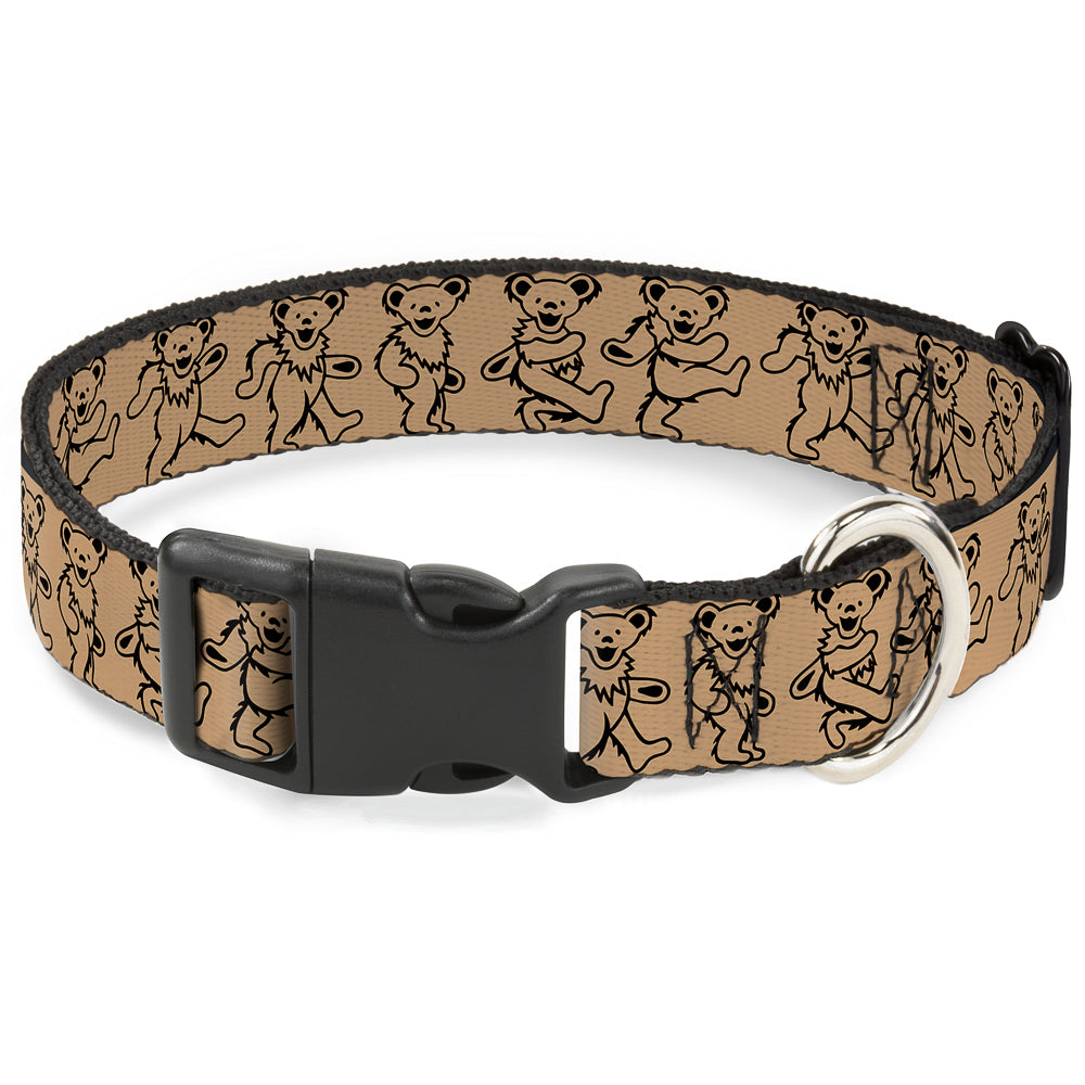 Grateful Dead Dancing Bears Plastic Clip Collar