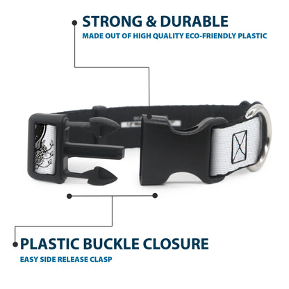 Grateful Dead Space Your Face Plastic Clip Collar