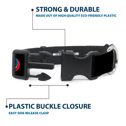 Grateful Dead Steal Your Face Plastic Clip Collar