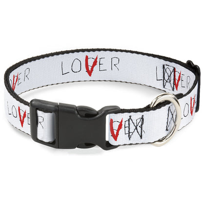 IT Chapter Two Loser Lover Plastic Clip Dog  Collar