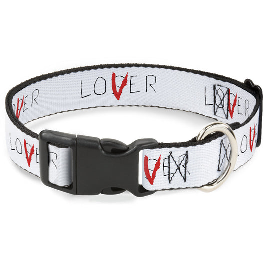 IT Chapter Two Loser Lover Plastic Clip Dog  Collar