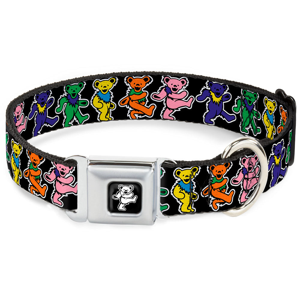 Grateful Dead Dancing Bears Seatbelt Buckle Collar
