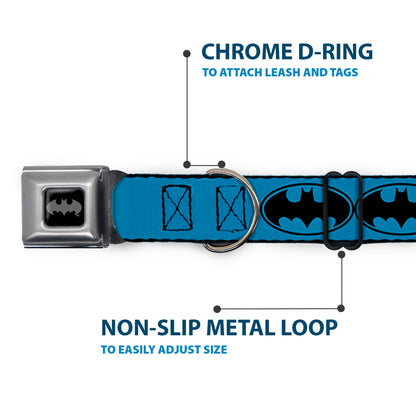 Batman Bat Signal Seatbelt Buckle Collar