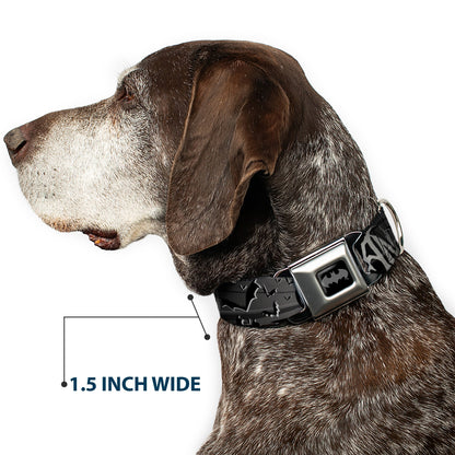 Batman Flying Bats Seatbelt Buckle Collar