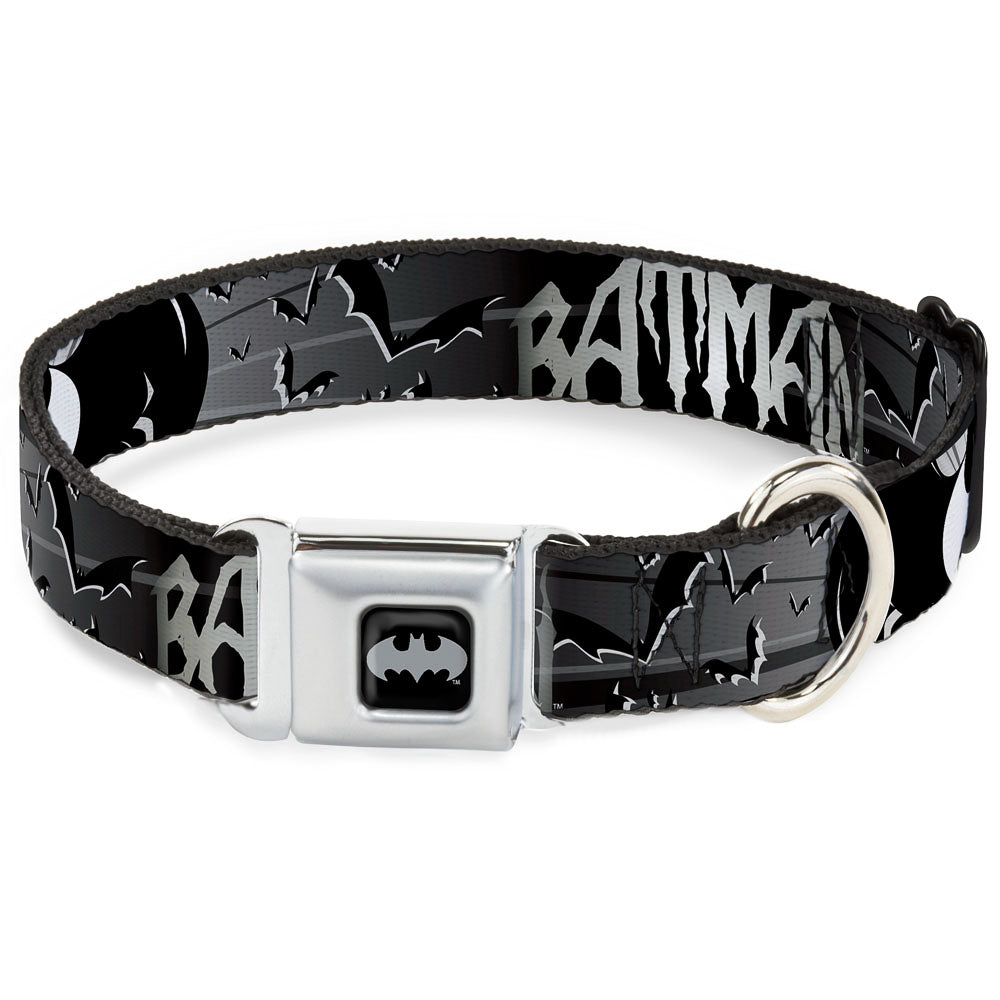 Batman Flying Bats Seatbelt Buckle Collar