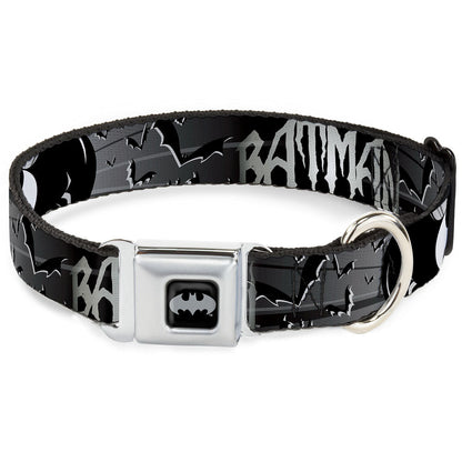 Batman Flying Bats Seatbelt Buckle Collar