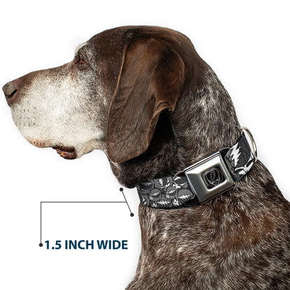 Grateful Dead Steal Your Face Seatbelt Buckle Collar