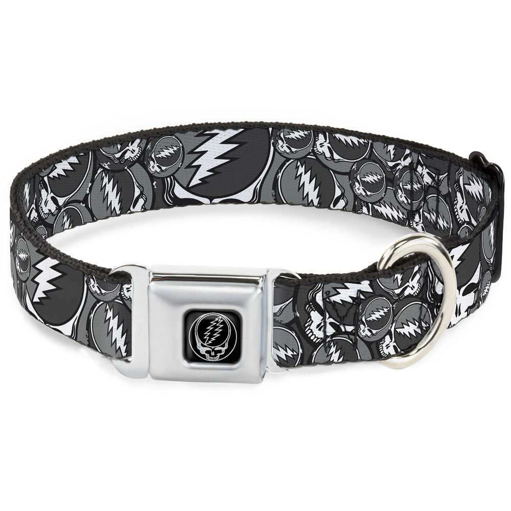 Grateful Dead Steal Your Face Seatbelt Buckle Collar